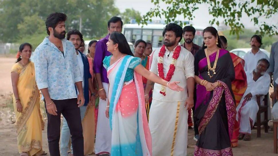 மீனாட்சியை சந்தோஷமாக வரவேற்கும் மீனாட்சி பொண்ணுங்க சீரியல் இன்றைய அப்டேட்