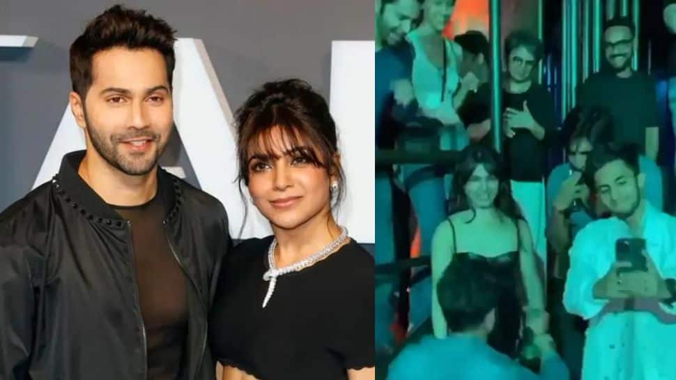 ‘ஊ அண்டாவா..’ பாடலுக்கு பாலிவுட் நடிகருடன் குத்தாட்டம் போட்ட சமந்தா-வைரல் வீடியோ..!