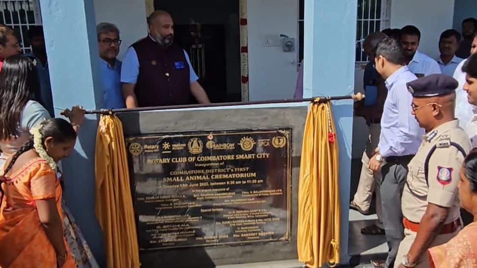 தென்னிந்தியாவிலேயே முதன் முறையாக செல்லபிராணிகளை அடக்கம் செய்ய மின் மயானம்..!