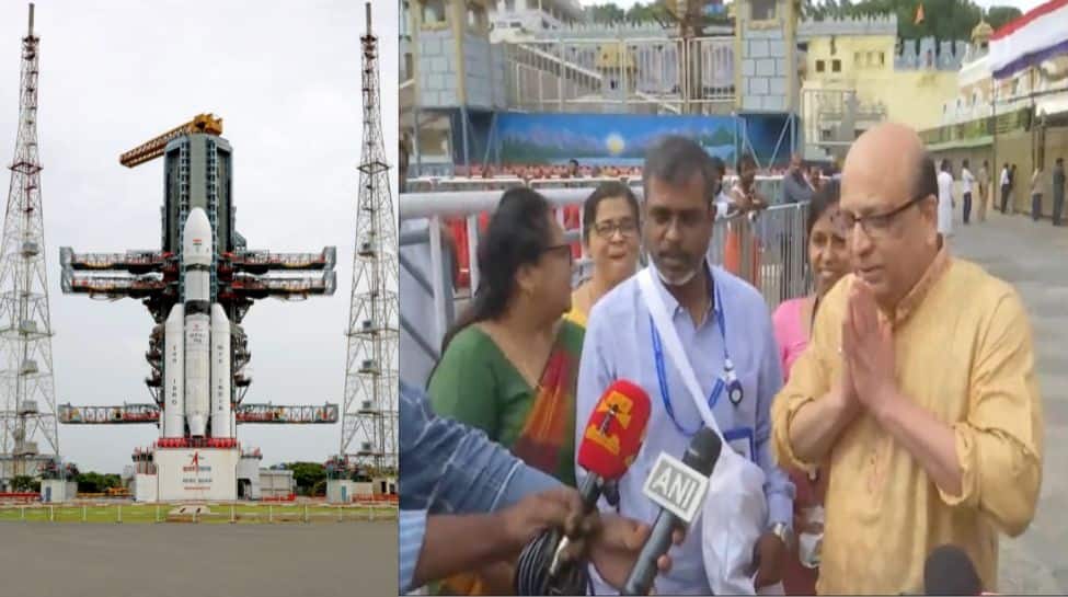 விண்ணில் செலுத்தப்பட உள்ள சந்திரயான்-3... திருப்பதியில் இஸ்ரோ விஞ்ஞானிகள் வழிபாடு!
