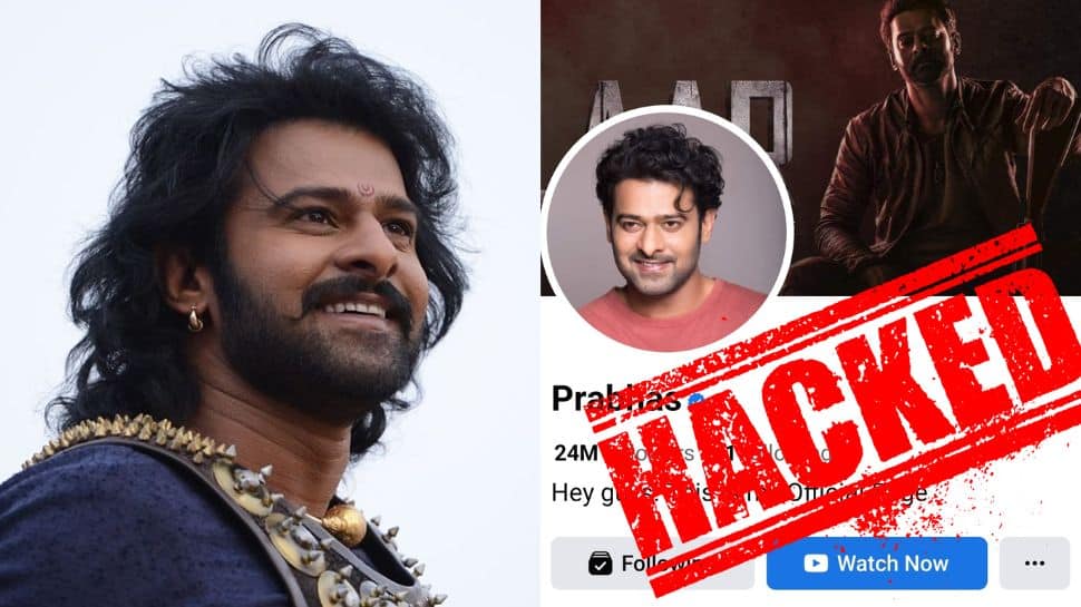 நடிகர் பிரபாஸின் பேஸ்புக் பக்கம் ஹேக்..! ஷாக்கில் ரசிகர்கள்..!