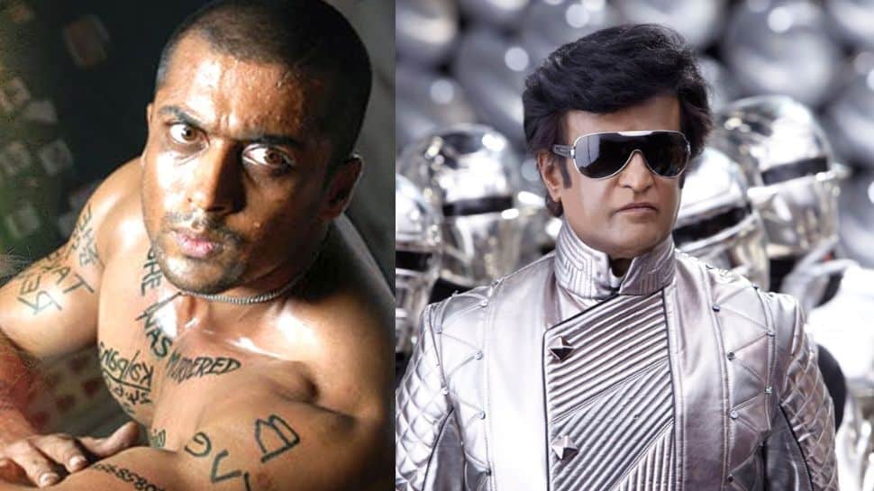 எந்திரன் முதல் கஜினி வரை..ஹாலிவுட் படங்களை பார்த்து எடுக்கப்பட்ட தமிழ் படங்கள்..!