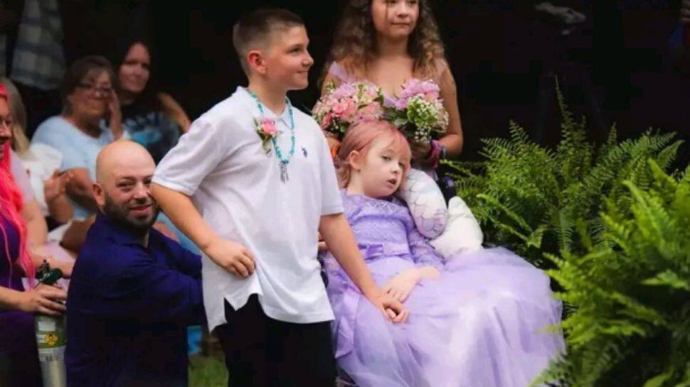 பெற்றோரின் சம்மதத்துடன் காதலனை கரம் பிடித்த 10 வயது சிறுமி..! காரணம் என்ன..? 