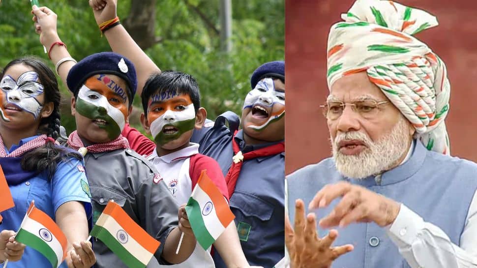 சுதந்திர தின விழா!  1,800 சிறப்பு விருந்தினர்கள்... வீடு தோறும் மூவர்ணக்கொடி... !