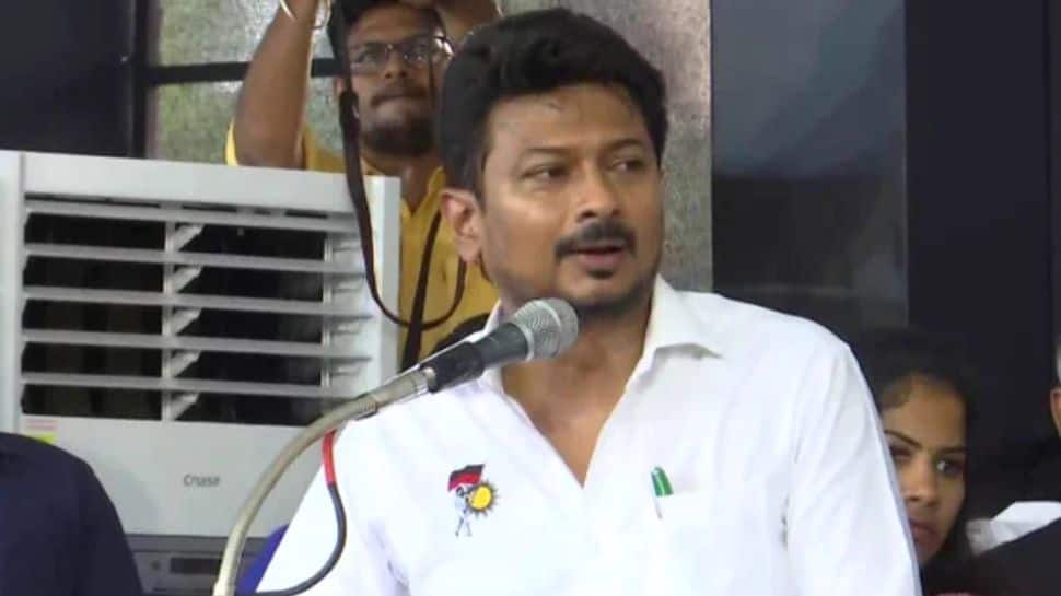 வருங்கால முதல்வர் உதயநிதி ஸ்டாலின் - அன்பில் மகேஷ் பொய்யாமொழி பேச்சு