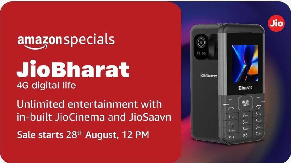 ஜியோ பாரத் போன்: ஆகஸ்ட் 28 முதல் விற்பனைக்கு வருகிறது; அம்சங்கள், விலை முழு விவரம்