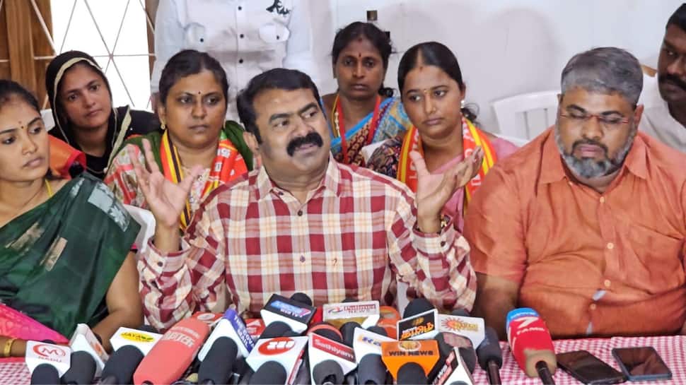 விஜய்லட்சுமி என்ன அன்னை தெரசாவா...? - கொந்தளித்த சீமான்