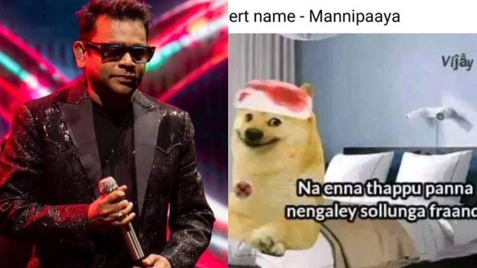 அடுத்து என்ன 'மன்னிப்பாயா' Concertஆ? தெறிக்கும் ARR மீம்ஸ்..! 