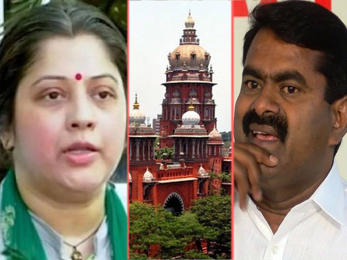 சீமான் பாலியல் வழக்கு: காவல்துறை பதில் அளிக்க உத்தரவு.. செப்டம்பர் 26 தள்ளி வைப்பு