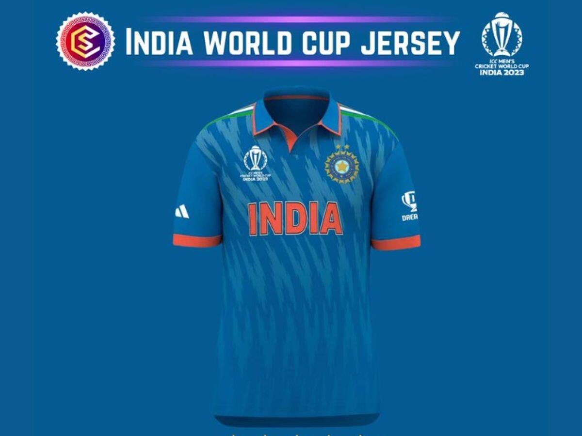 புதிய ஜெர்சி இந்திய அணிக்கு உலகக்கோப்பையை பெற்றுத்தரும்! ரசிகர்களின் உற்சாகம்