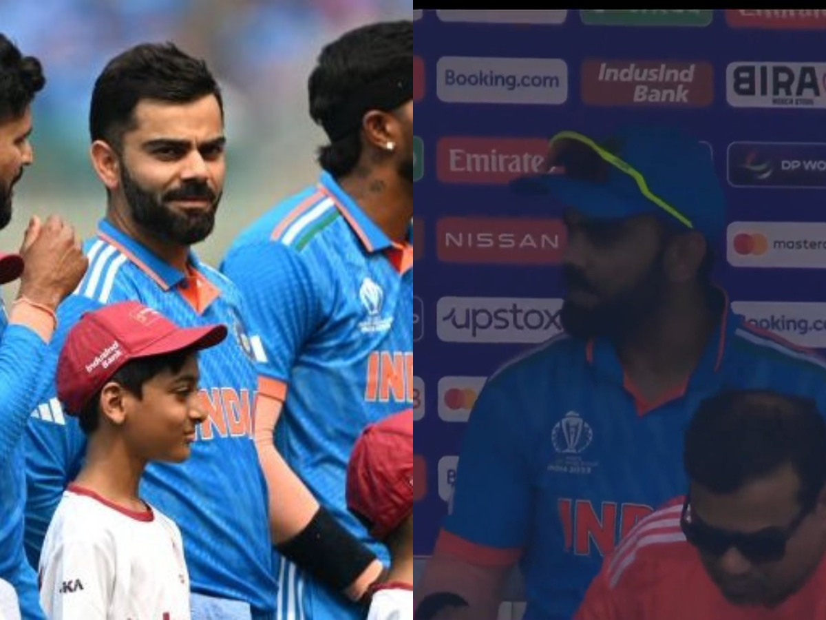 IND vs PAK: போட்டி ஆரம்பித்ததும் திடீரென பெவிலியன் சென்ற விராட்... என்ன காரணம்? IND vs PAK: போட்டி ஆரம்பித்ததும் திடீரென பெவிலியன் சென்ற விராட்... என்ன காரணம்?