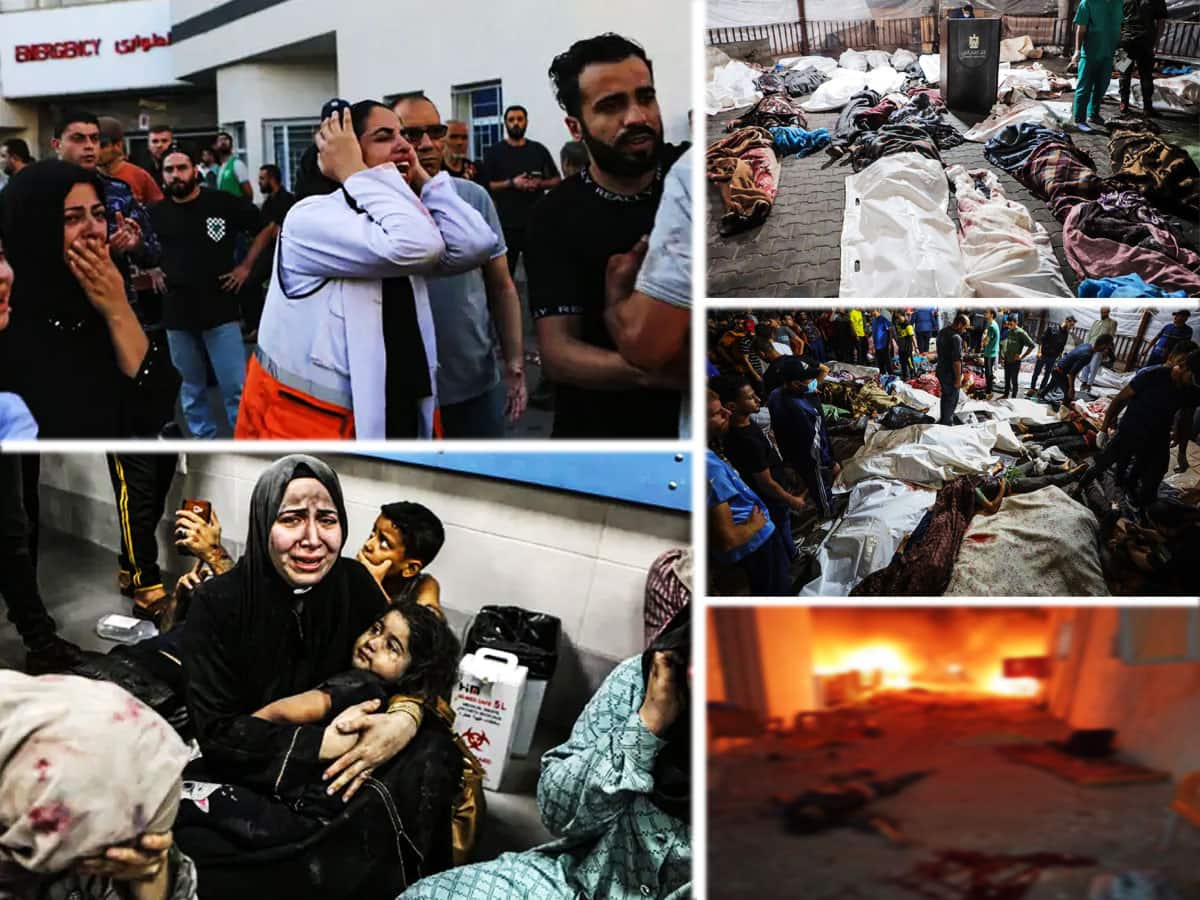 Israel Hamas Conflict: உலக மக்களை உலுக்கிய கொடூர தாக்குதல் 'நெஞ்சை பதறவைக்கும் காட்சிகள்'