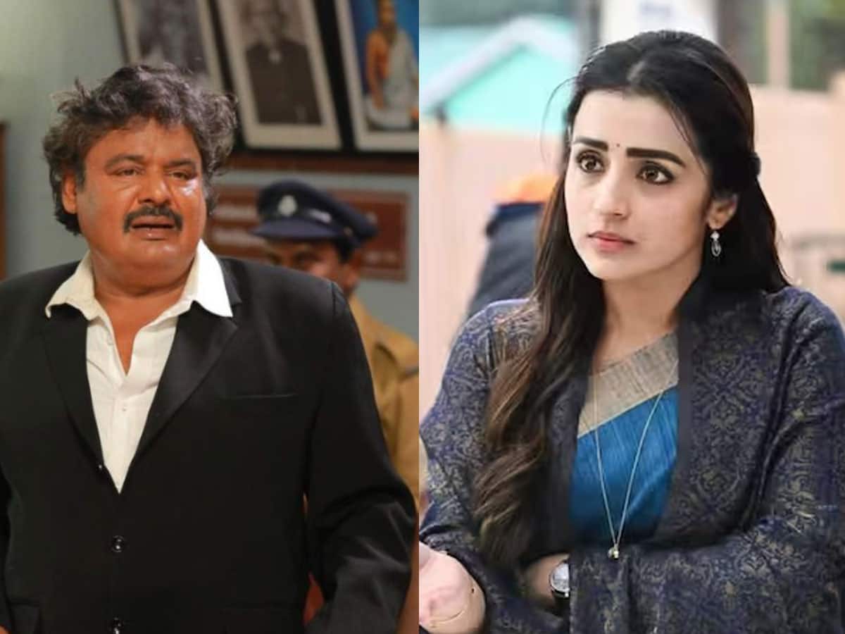 த்ரிஷா குறித்த அவதூறு பேச்சில் மன்சூர் அலிகான் தந்த அலட்சிய விளக்கம்