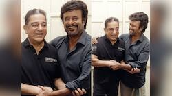 கமல்ஹாசனை கட்டித்தழுவிய ரஜினி! என்ன விஷயம் தெரியுமா?