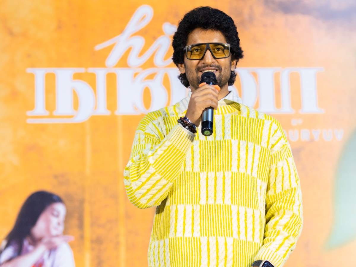 தமிழ், தெலுங்கு என பிரித்து வைக்க தேவையில்லை! Hi Nanna விழாவில் நானி பேச்சு!