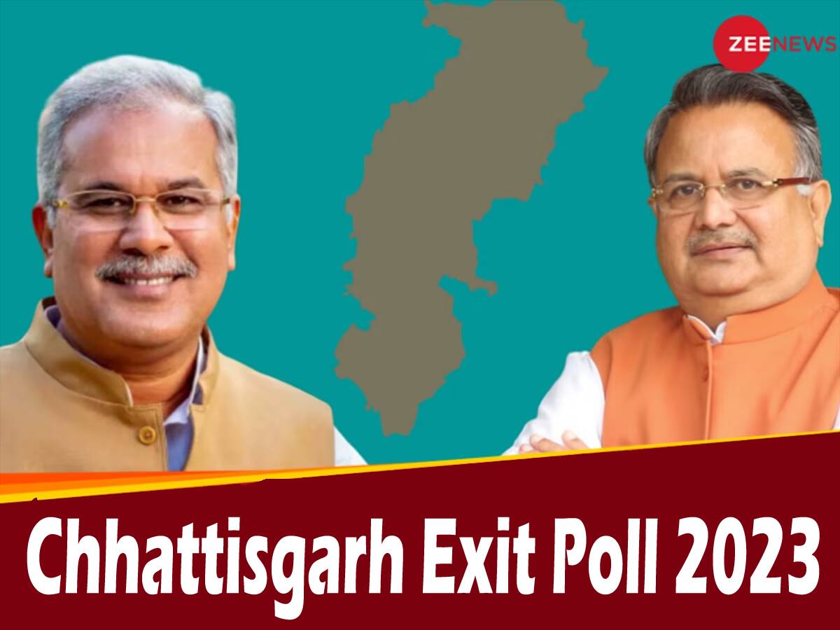 Chhattisgarh Exit Polls Results 2023: Congress Ahead Of BJP | EXIT POLL ...