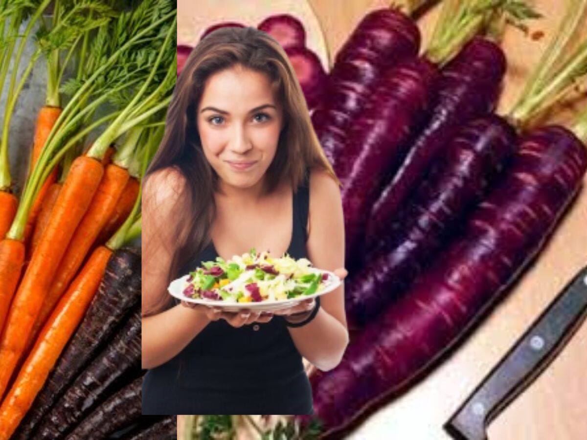Beta Carotene Pre cursor For vitamin A In Black Carrots Boost Eyesight