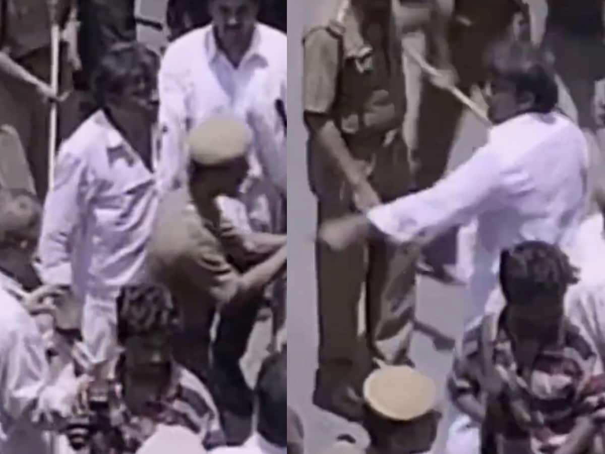 Captain Vijayakanth Courageous Action In Sivaji Ganesan Funeral Old ...