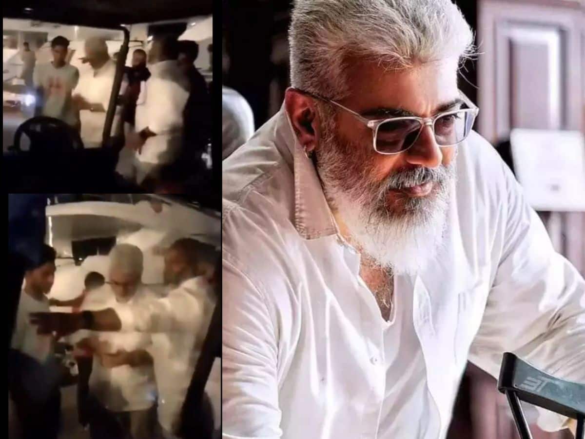 Ajith Kumar: ரசிகரின் போனை வாங்கி தன் வீடியோவை டெலிட் செய்த அஜித்! வைரலாகும் வீடியோ…