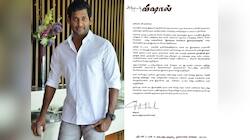 Actor Vishal: அரசியல் கட்சி தொடர்பாக விஷால் வெளியிட்ட முக்கிய அறிக்கை!