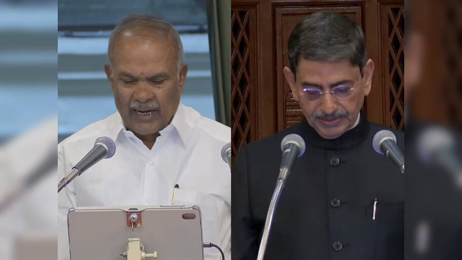 Speaker Appavu and Governor RN Ravi in the Tamil Nadu Assembly ...