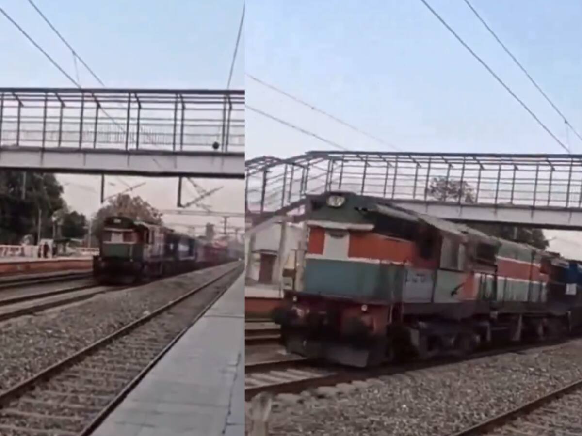 ஓட்டுநரே இல்லாமல் மாநிலம் டூ மாநிலம் வந்த ரயில்... கடைசியில் நின்றது எப்படி தெரியுமா?