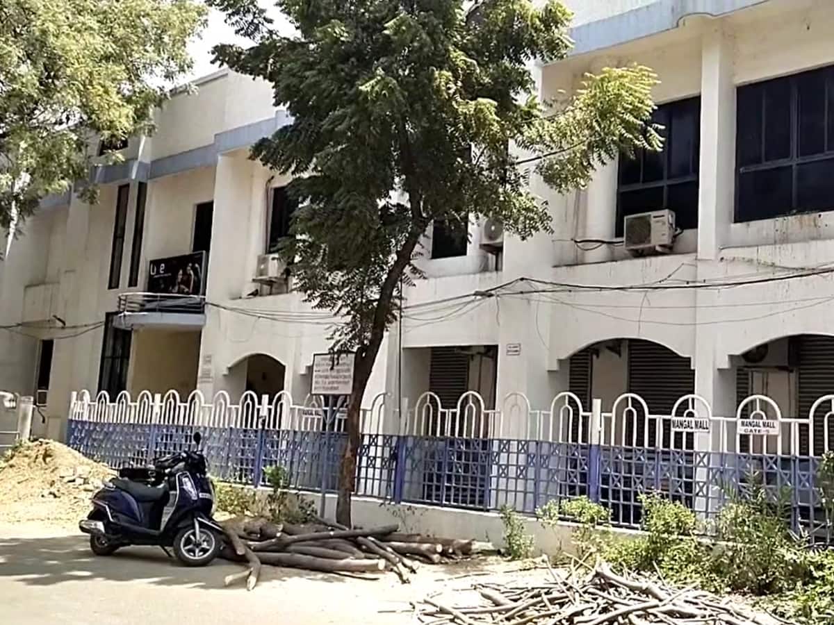 நிழல் தரும் மரங்களை வெட்டிய வணிக வளாக உரிமையாளர்... மக்கள் கடும் எதிர்ப்பு! 