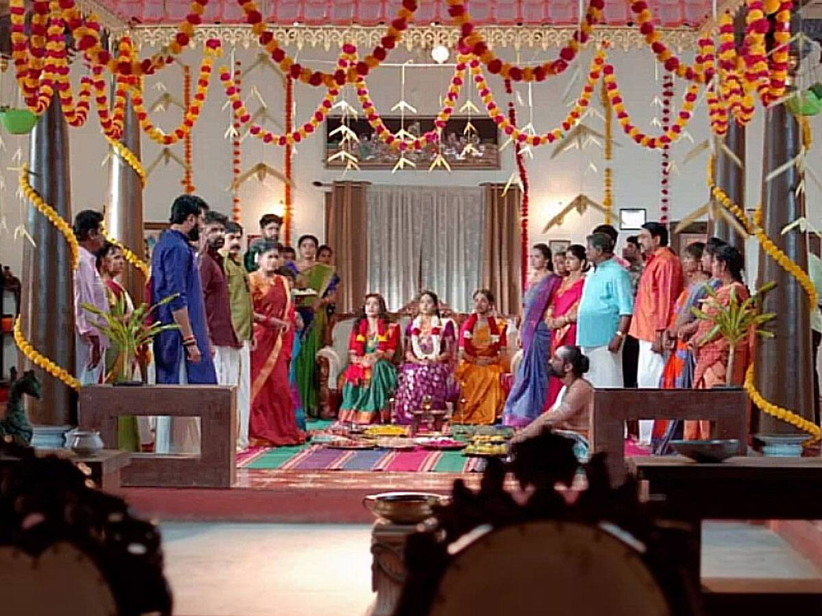 சந்தியா ராகம்: ரகுராம் காலில் விழுந்த அப்பா.. சாரு எடுத்த சபதம்