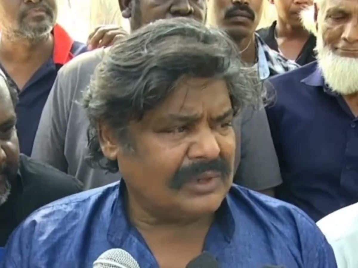 வேலூரில் இந்திய ஜனநாயக புலிகள் கட்சியின் தலைவர் மன்சூர் அலிகான் பேட்டி