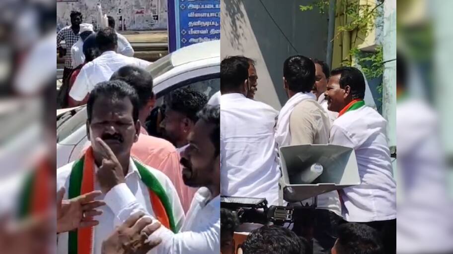 திமுகவினருக்குள் கோஷ்டி மோதல்-பாதியில் நிறுத்தப்பட்ட தேர்தல் பிரச்சாரம்!