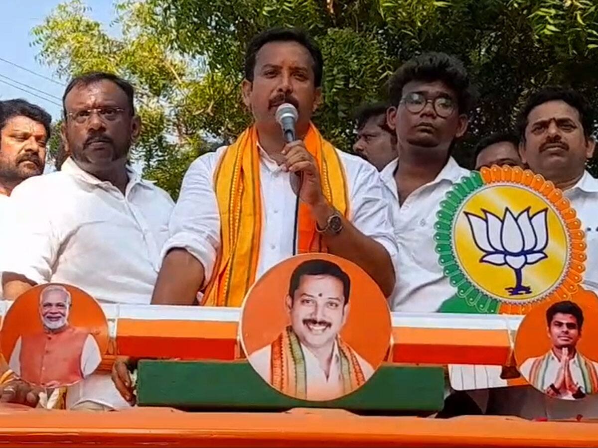 பாஜகவை கண்டு ஜோதிமணி பயப்படுகிறார் - கரூர் வேட்பாளர் செந்தில்நாதன்