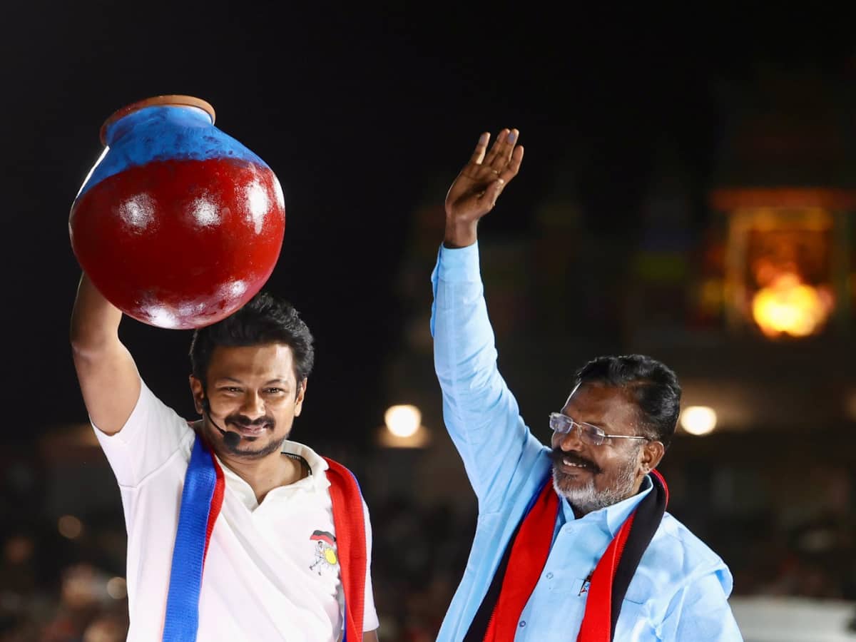 ’ஏழைகளுக்கு வரி, அதானிகளுக்கு சலுகை.. மோடியை வீட்டுக்கு அனுப்புங்கள்’ திருமாவளவன் தீவிர பிரச்சாரம்