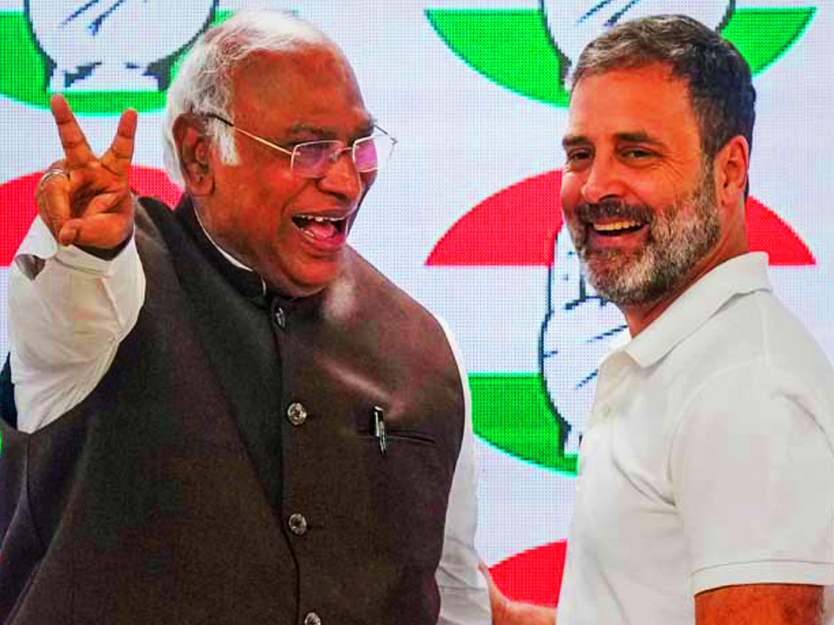 Congress Guarantee vs BJP Guarantee | மோடியின் உத்தரவாதத்திற்கு எதிர் தாக்குதலாக காங்கிரஸ் கையில் எடுத்த 'ஆயுதம்'.. Congress Guarantee vs BJP Guarantee | மோடியின் உத்தரவாதத்திற்கு எதிர் தாக்குதலாக காங்கிரஸ் கையில் எடுத்த 'ஆயுதம்'..