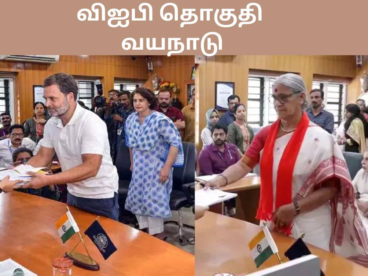 விஐபி-கள் களம்காணும் வயநாடு: வேட்புமனுத் தாக்கல் செய்த தலைவர்கள், சொத்து விவரம் இதோ