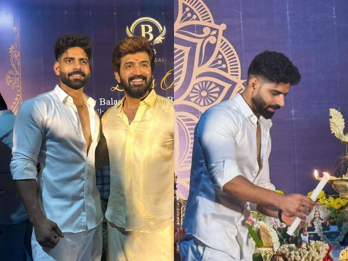 Actor Arun Vijay 36th Film Movie Pooja Bigg Boss Bala Starring With ...