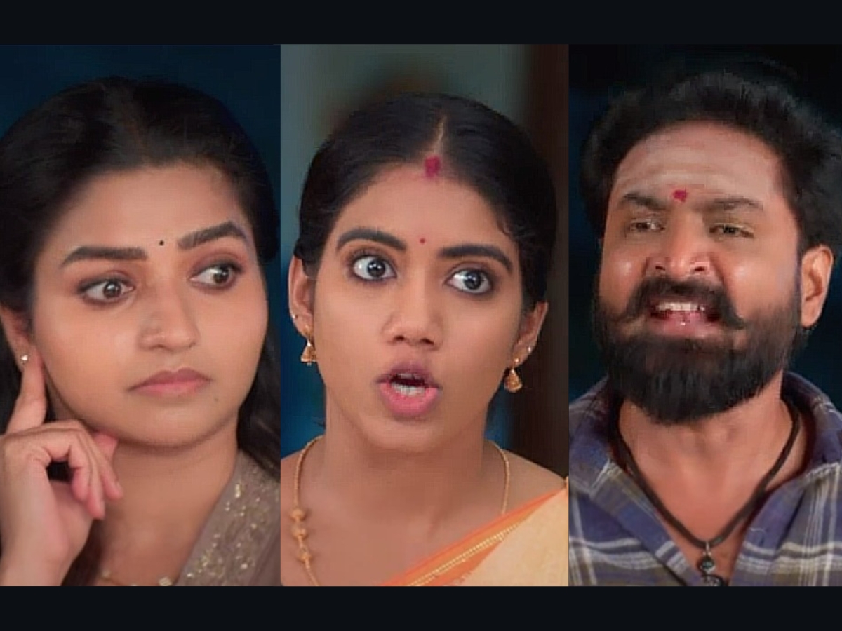 அண்ணா சீரியல்: அரிவாளை காட்டி அலற விட்ட இசக்கி... பிரச்சனை செய்யும் சௌந்தரபாண்டி அண்ணா சீரியல்: அரிவாளை காட்டி அலற விட்ட இசக்கி... பிரச்சனை செய்யும் சௌந்தரபாண்டி