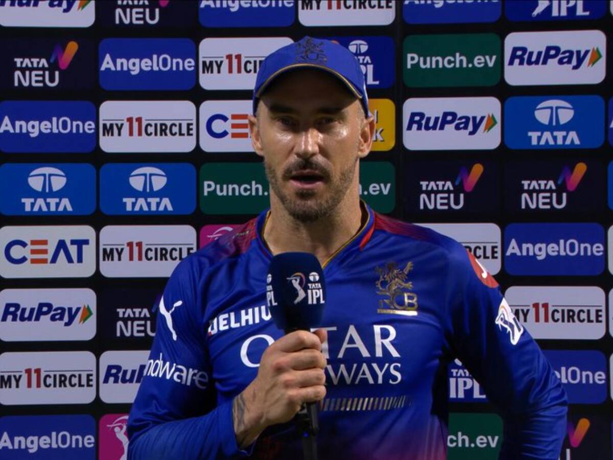 நான் இதை நினைச்சுக்கூட பார்க்கல, கதறும் டூபிளெசிஸ்! ஆர்சிபி ரசிகர்கள் சோகம்