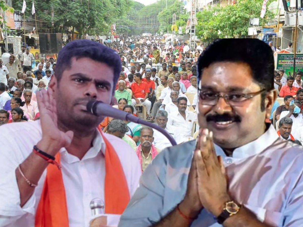 அதிமுக தொண்டர்கள் அனைவரும் தினகரன் பின்னால் வந்துவிடுவார்கள்: அண்ணாமலை ஆரூடம் அதிமுக தொண்டர்கள் அனைவரும் தினகரன் பின்னால் வந்துவிடுவார்கள்: அண்ணாமலை ஆரூடம்