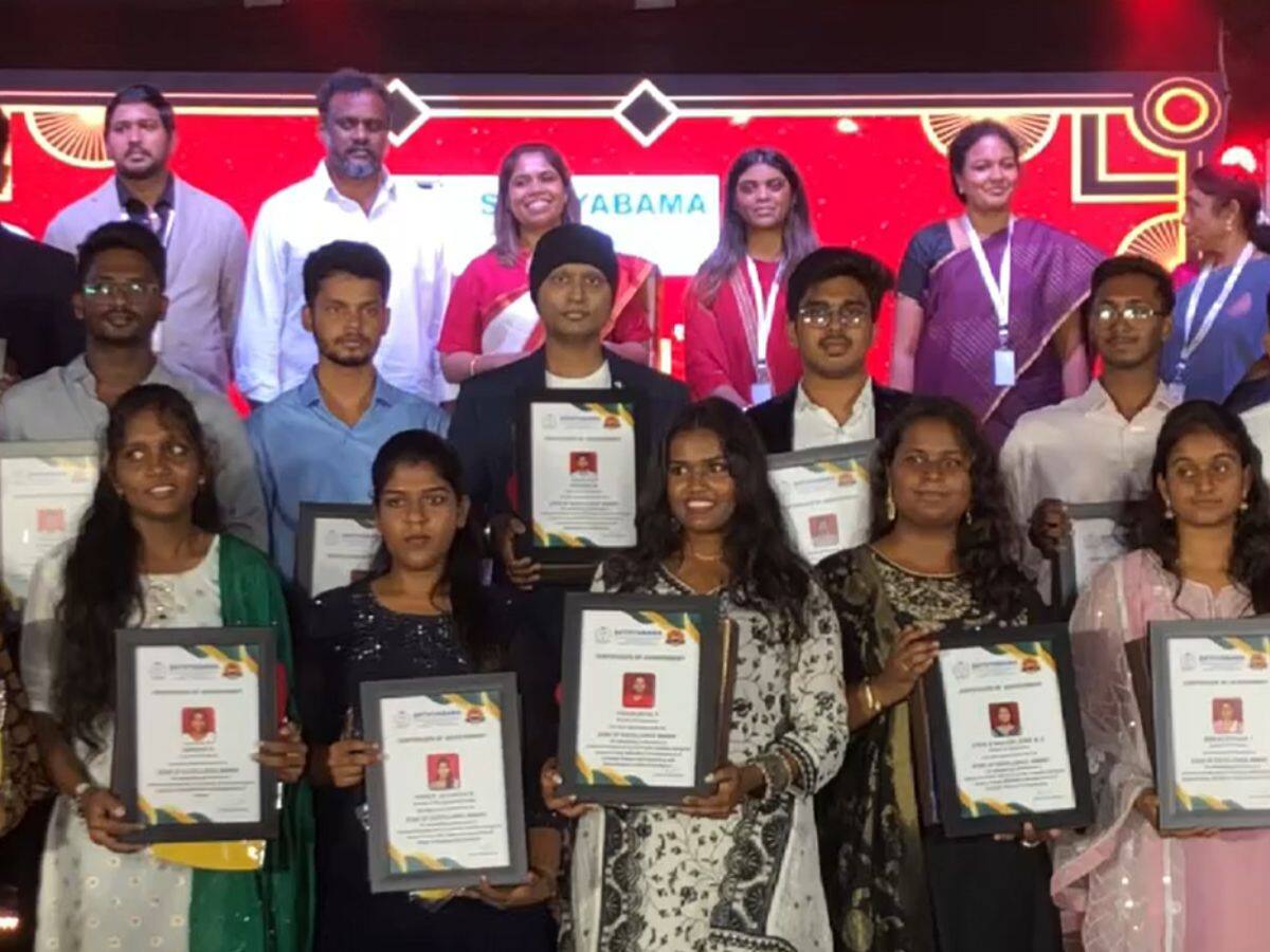 சத்தியபாமா பல்கலைக்கழகத்தில் 93.09% மாணவர்களுக்கு பணி நியமன ஆணை! 