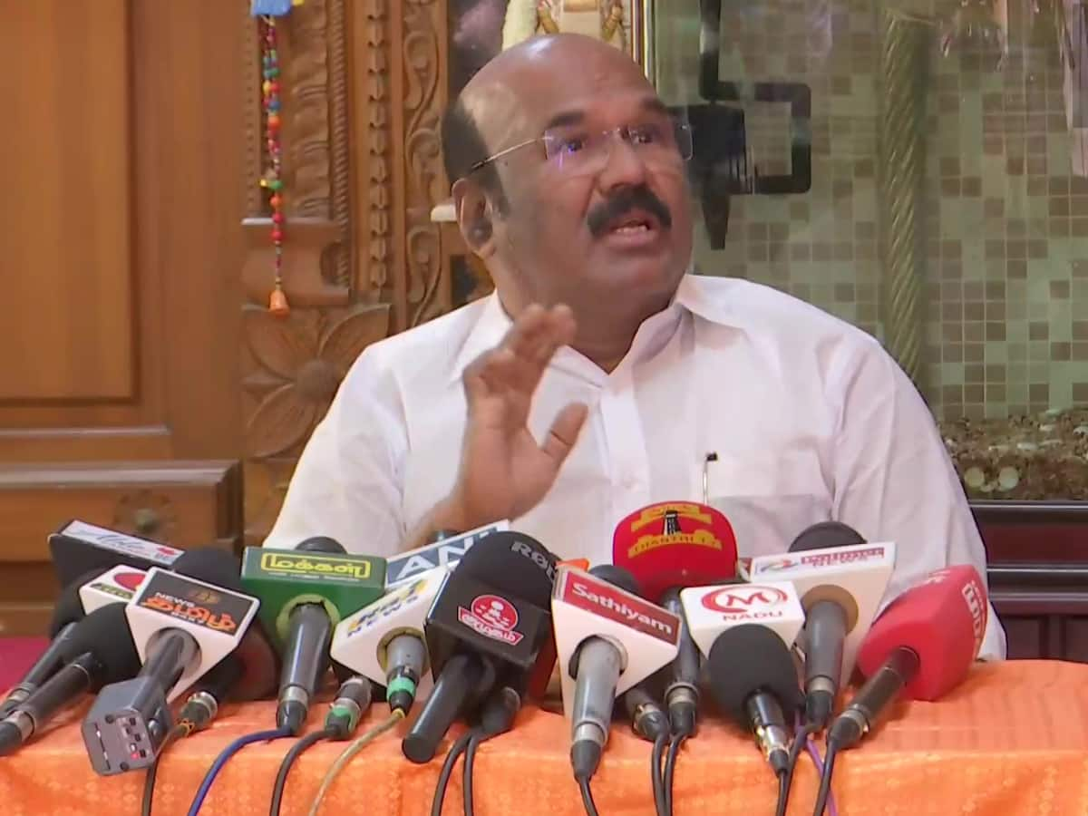 Former AIADMK Minister Jayakumar Condemns Chief Minister Stalin's ...