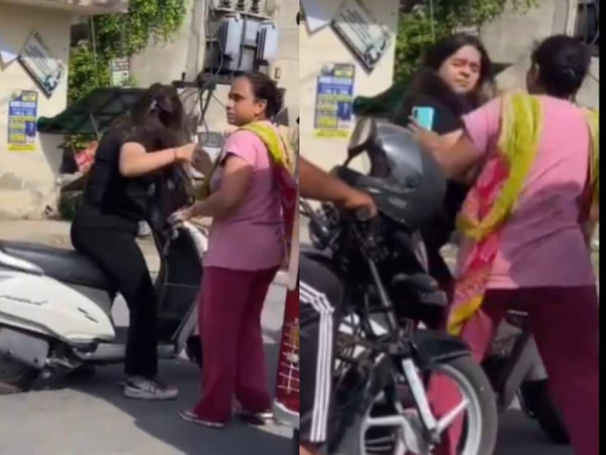 நடுரோட்டில் வைத்து தனது மகனின் காதலியை வெளுத்த தாய்! வைரல் வீடியோ! நடுரோட்டில் வைத்து தனது மகனின் காதலியை வெளுத்த தாய்! வைரல் வீடியோ!