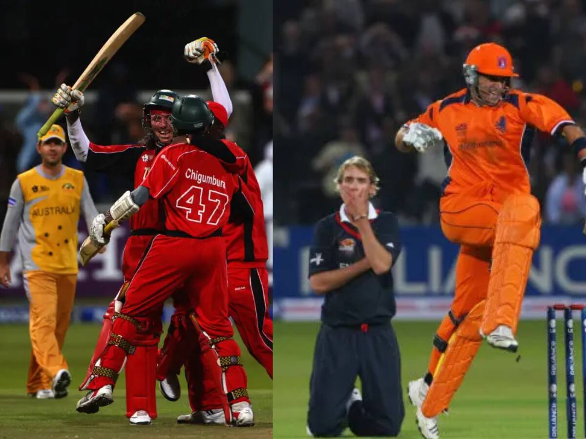 கத்துக்குட்டிகள் கொடுத்த 'பெரிய ஷாக்' - ஐசிசி டி20 உலகக் கோப்பையின் மறக்க முடியாத 5 போட்டிகள்!