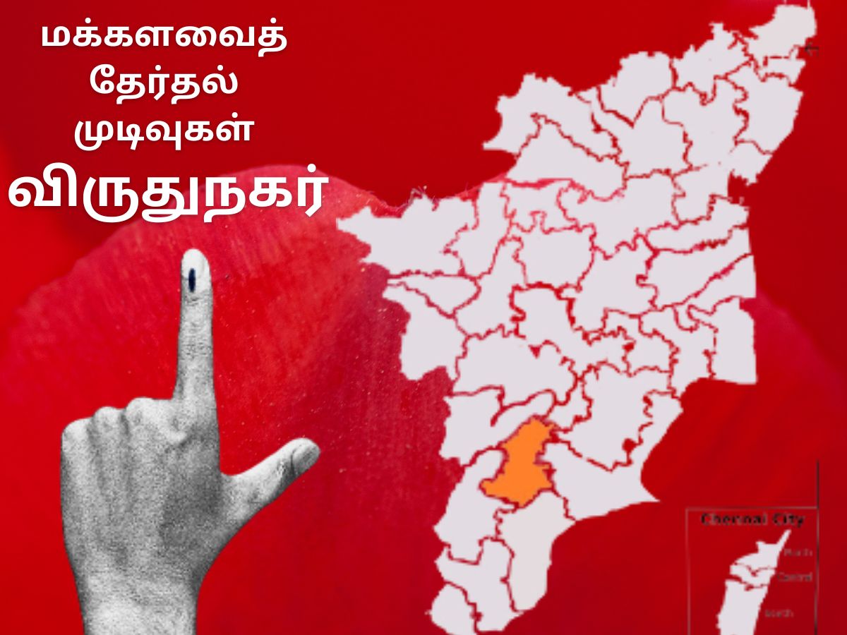 Virudhunagar Lok Sabha Election Result 2024: விருதுநகரில் காங்கிரஸ் தேமுதிக கடும் போட்டி Virudhunagar Lok Sabha Election Result 2024: விருதுநகரில் காங்கிரஸ் தேமுதிக கடும் போட்டி