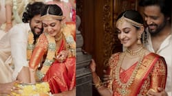 அர்ஜுன் மகள் ஐஸ்வர்யாவின் திருமண புடவை ரகசியம்! இதில் இப்படியொரு கதையா?