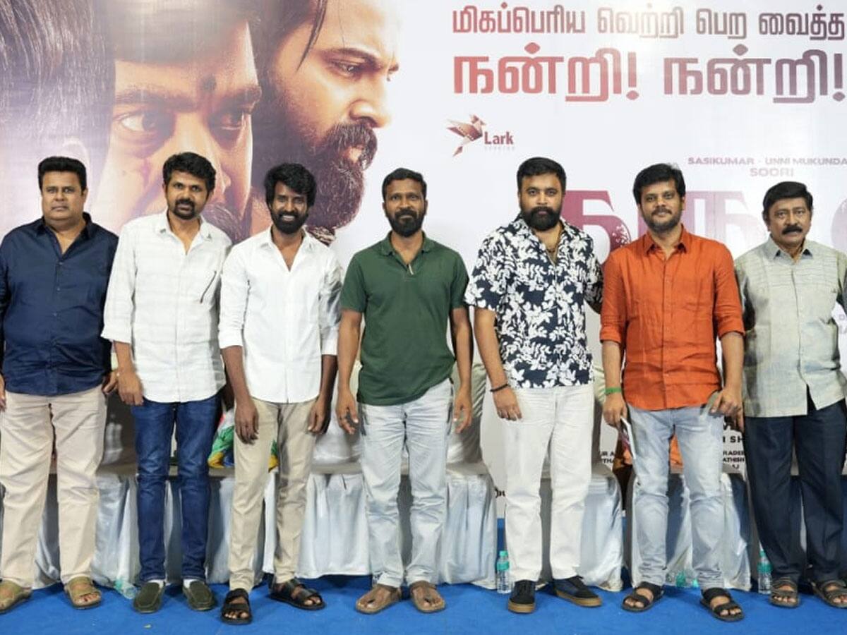 ரசிகர்களுக்கும், ஊடகத்தினருக்கும் நன்றி தெரிவித்த 'கருடன்' படக்குழு