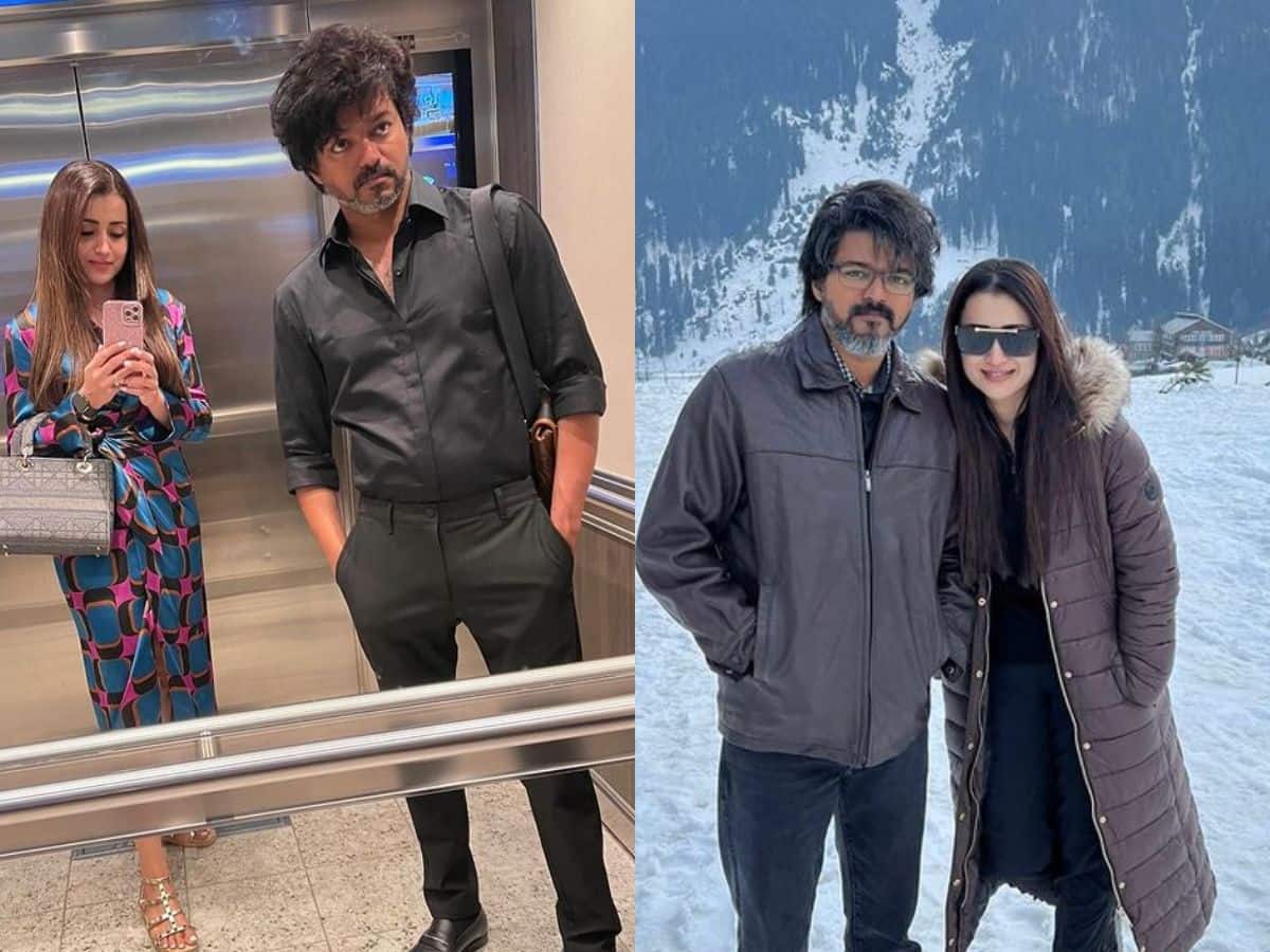 விஜய்யுடன் எடுத்த பிரைவேட் புகைப்படத்தை வெளியிட்ட த்ரிஷா! “ஒரு வேள இருக்குமோ..” 