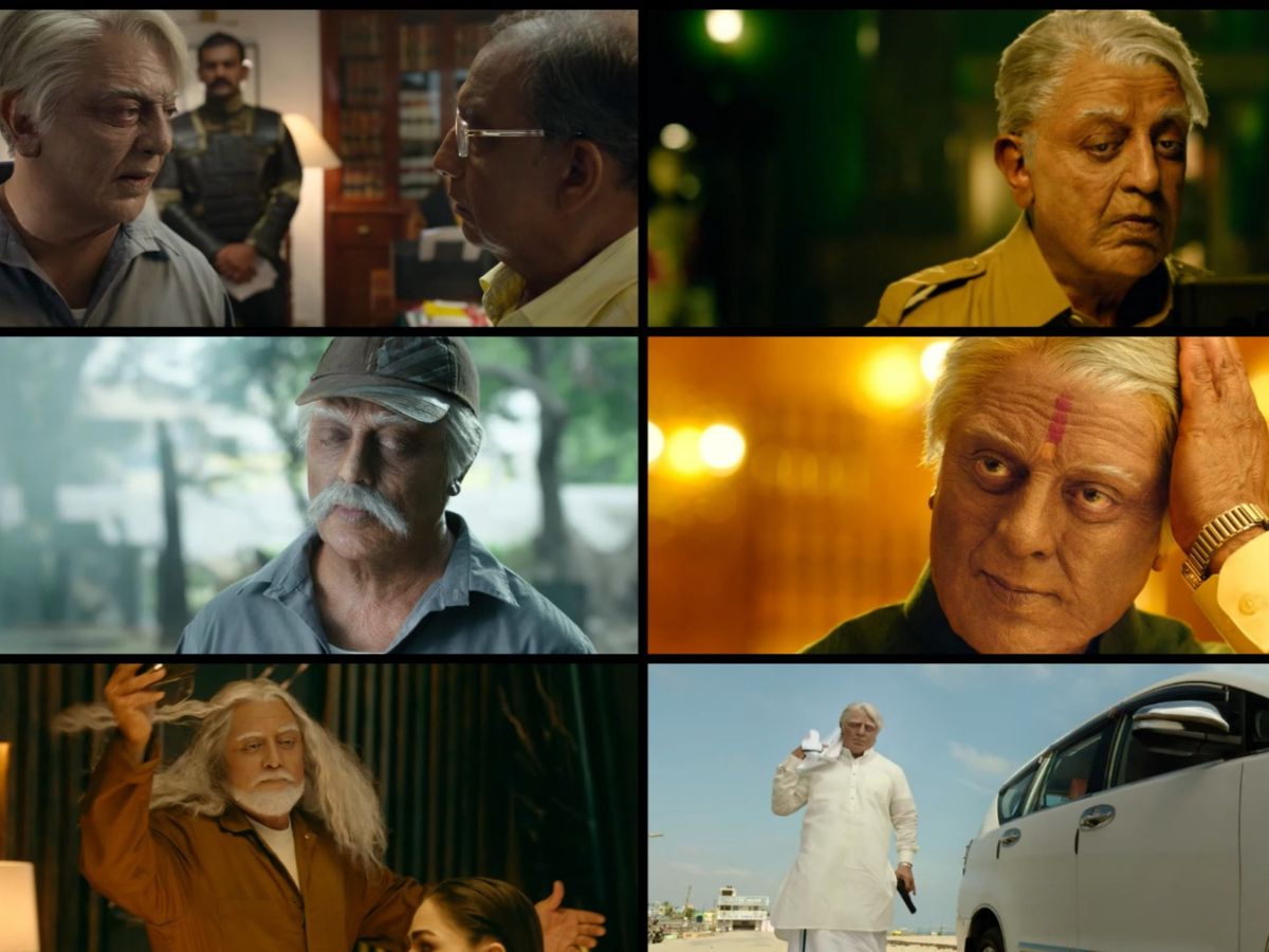 Indian 2 Trailer : பல கெட்-அப்பில் மாஸ் காட்டும் கமல்! இந்தியன் 2 டிரைலர் எப்படி? Indian 2 Trailer : பல கெட்-அப்பில் மாஸ் காட்டும் கமல்! இந்தியன் 2 டிரைலர் எப்படி?
