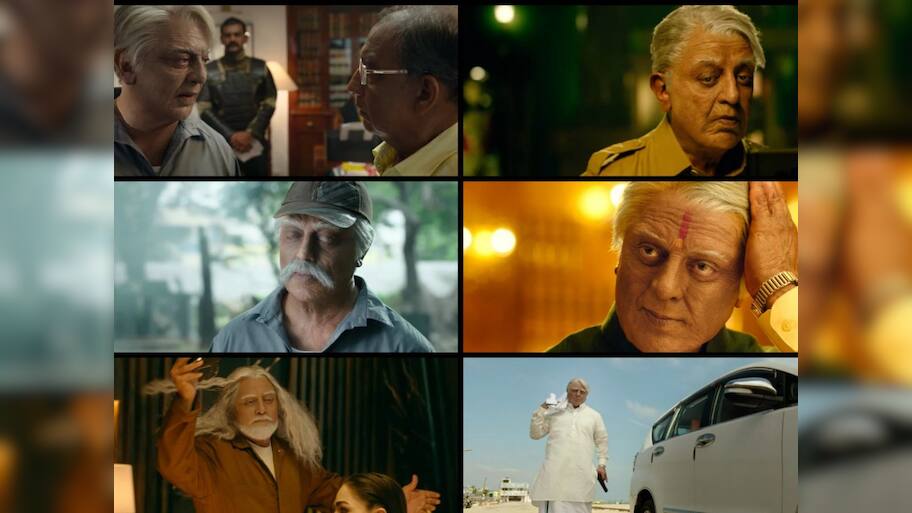 Indian 2 Trailer : பல கெட்-அப்பில் மாஸ் காட்டும் கமல்! இந்தியன் 2 டிரைலர் எப்படி?