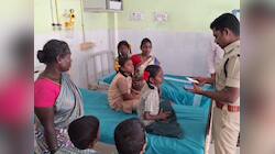 அரசு பள்ளியில் மதிய உணவு சாப்பிட மாணவர்களுக்கு வாந்தி, மயக்கம்!