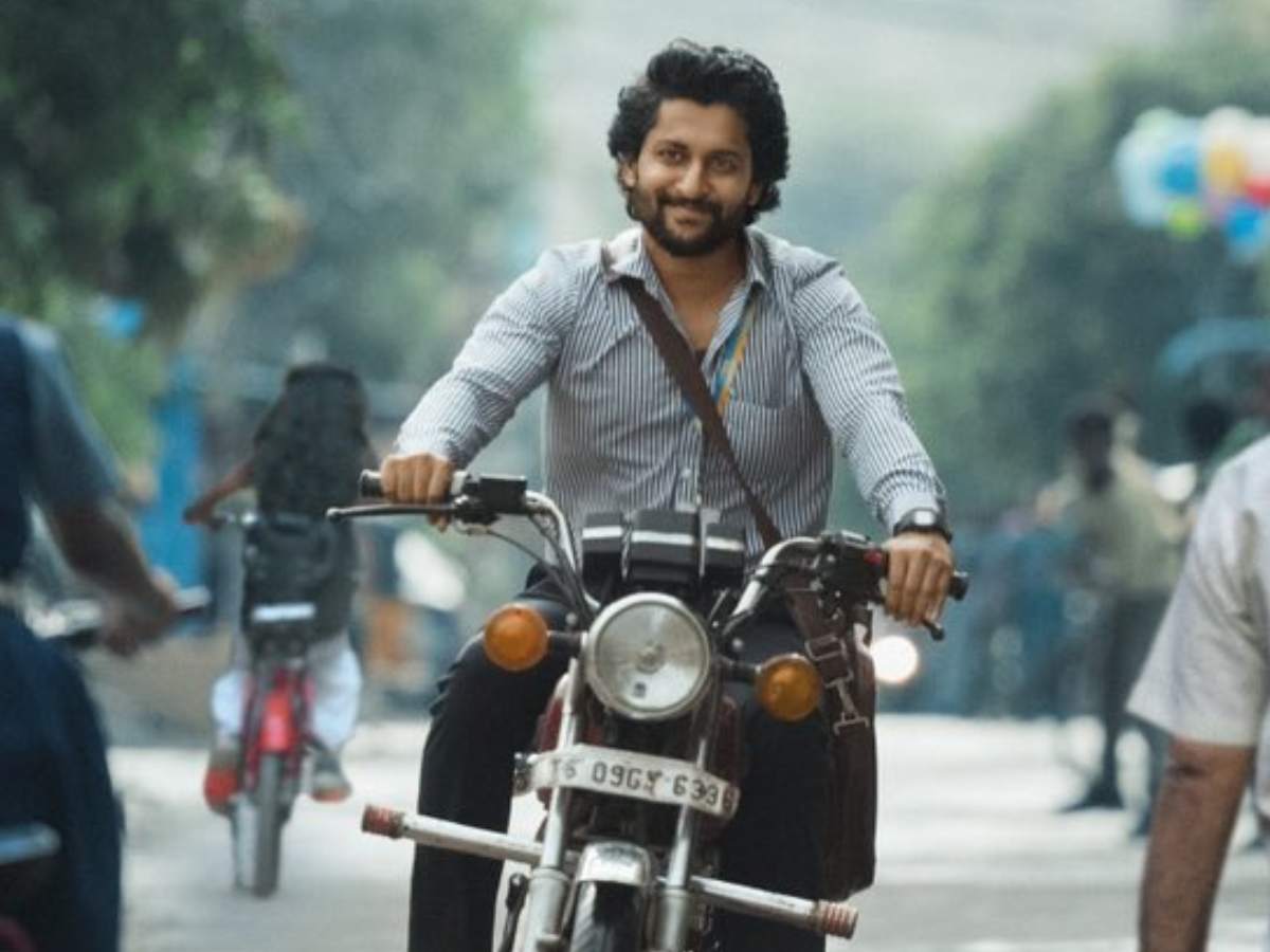 நடிகர் நானி நடிக்கும் புதிய படம்! வெளியானது செகண்ட் லுக் போஸ்டர்! நடிகர் நானி நடிக்கும் புதிய படம்! வெளியானது செகண்ட் லுக் போஸ்டர்!